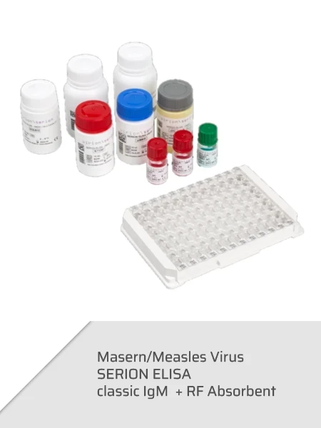 Masern/Measles Virus SERION ELISA classic IgM + RF Absorbent