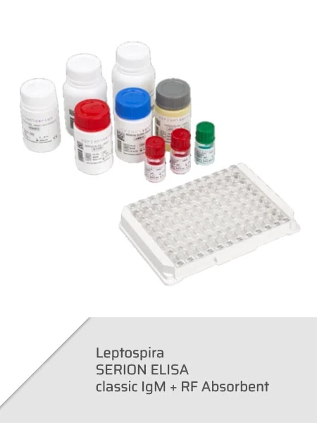 Leptospira SERION ELISA classic IgM + RF Absorbent